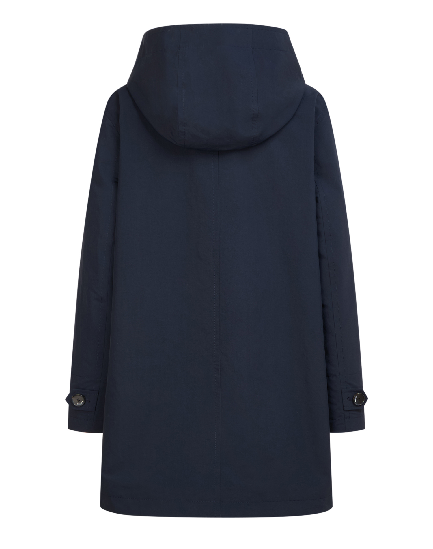 Плащ на пуговицах с капюшоном  - основное изображение товара