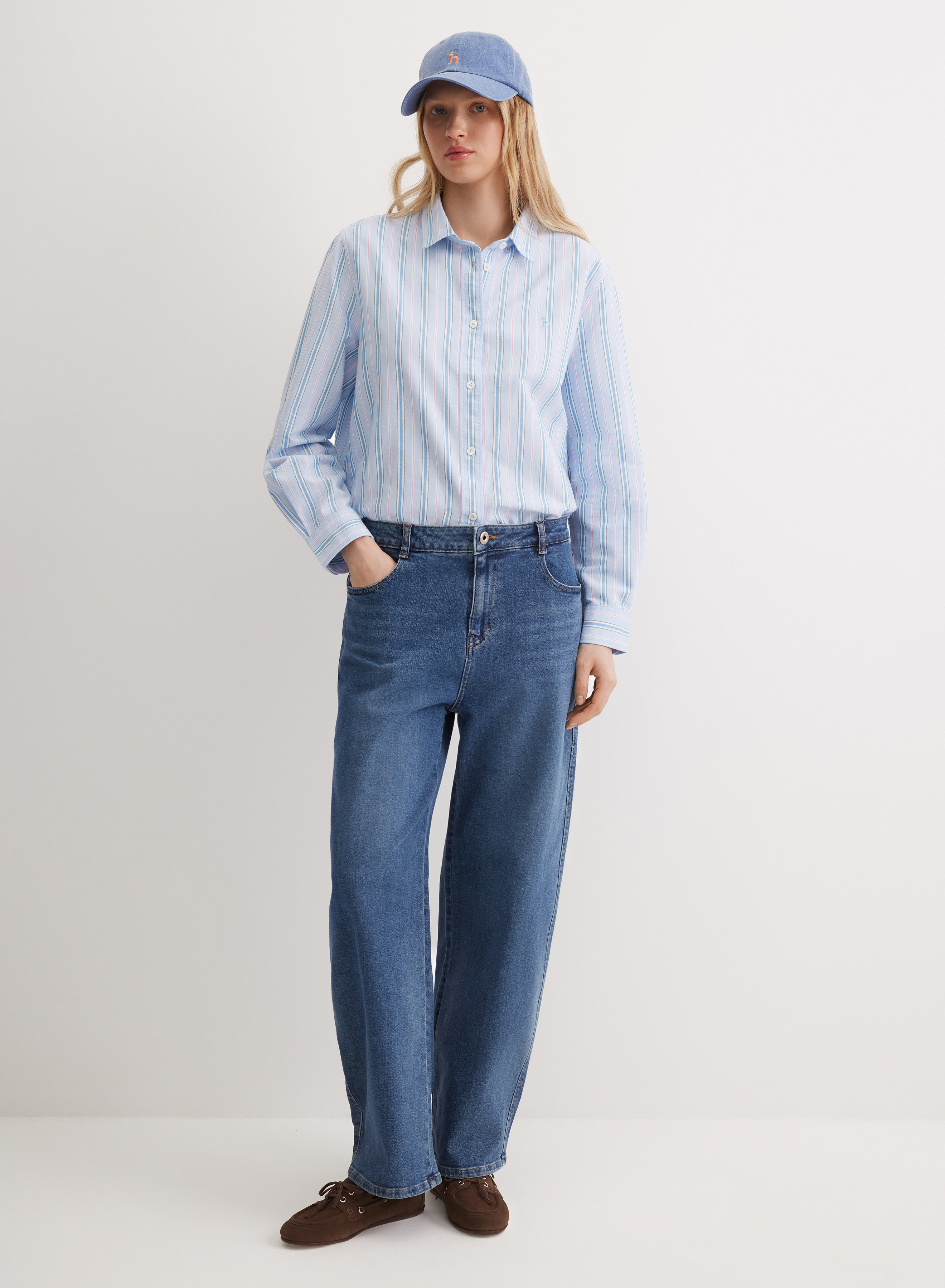 Прямые «5 карманов» прямого кроя  - основное изображение товара