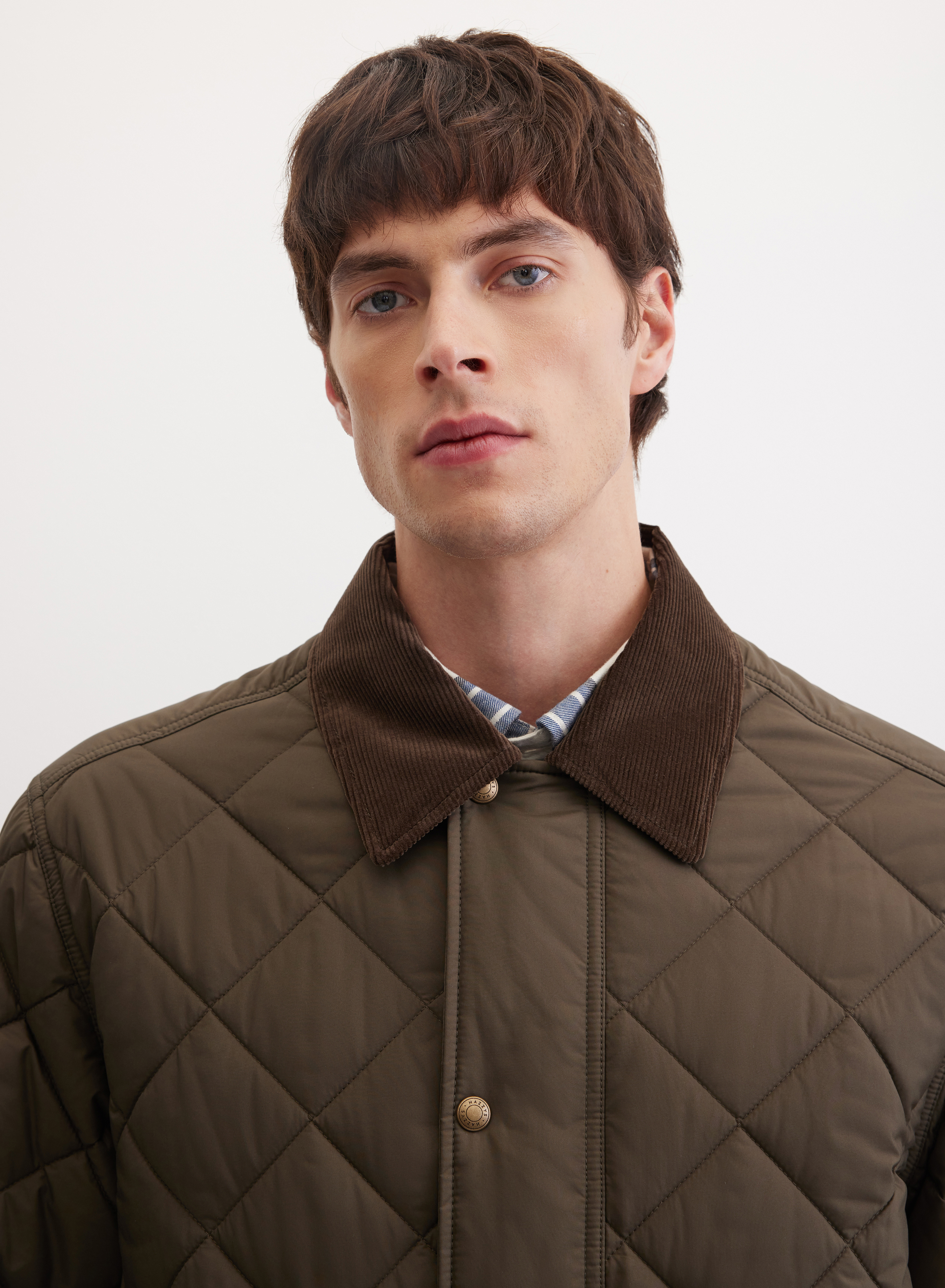 Стеганая куртка с застежкой на молнию - основное изображение товара