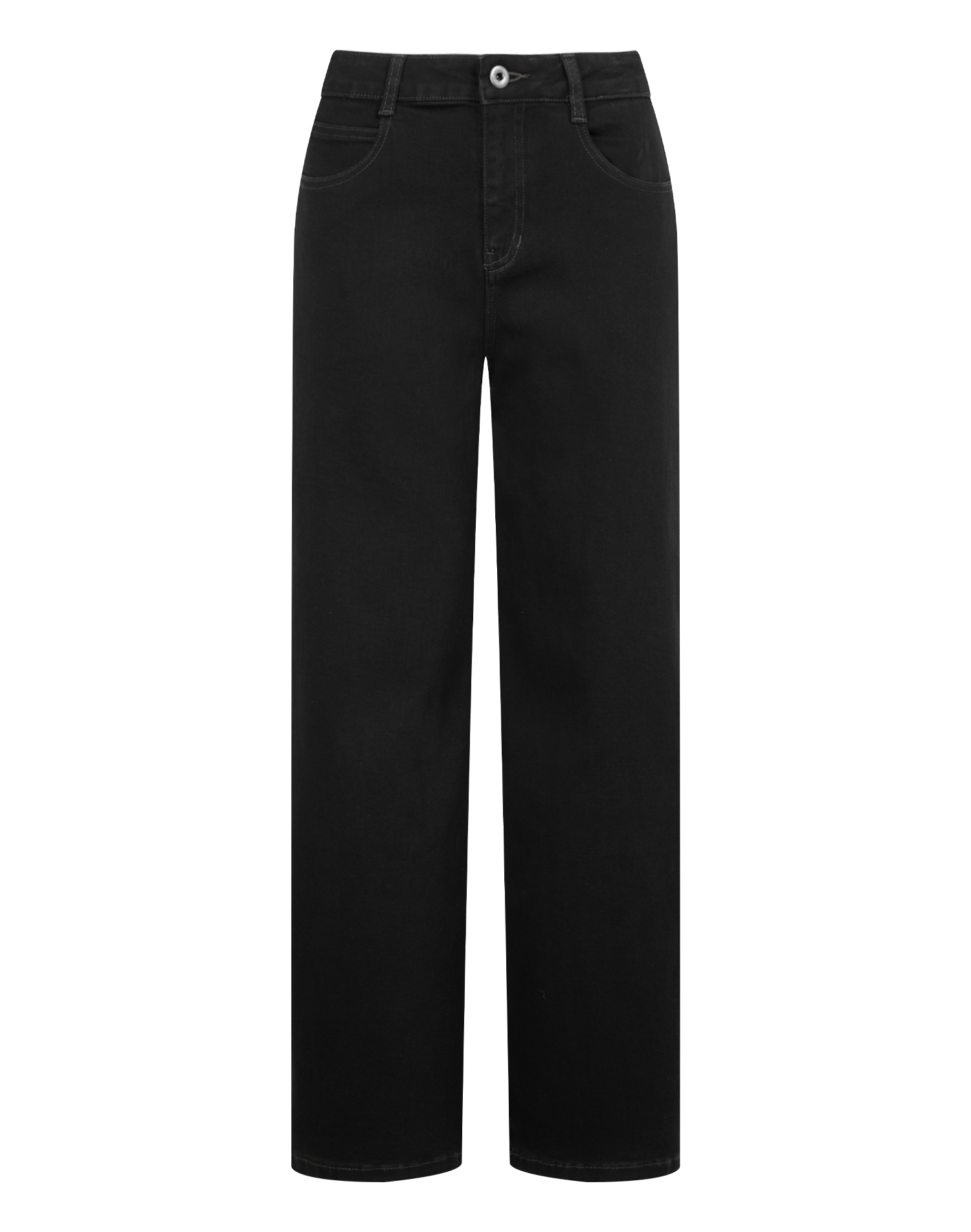 Классические джинсы с высокой посадкой - основное изображение товара