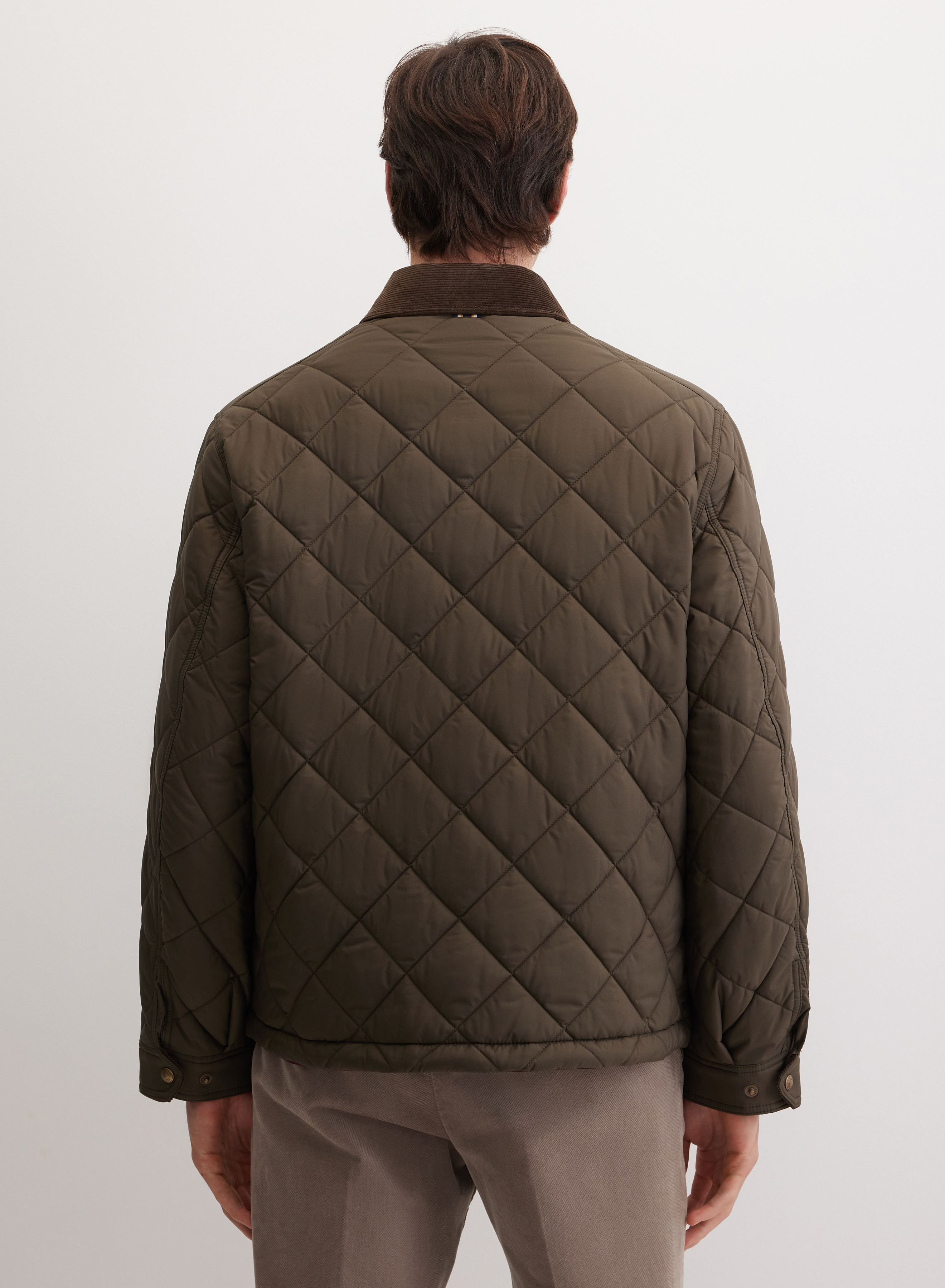 Стеганая куртка с застежкой на молнию - основное изображение товара