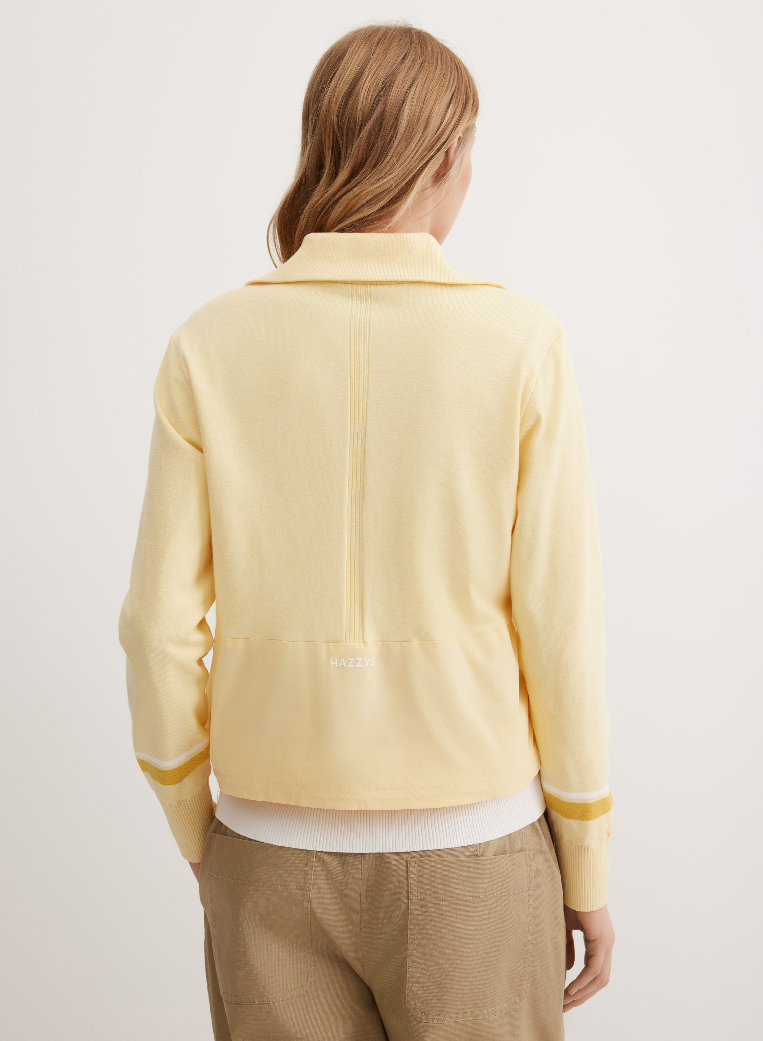 Ветровка с асимметричным низом и декоративными элементами  - основное изображение товара