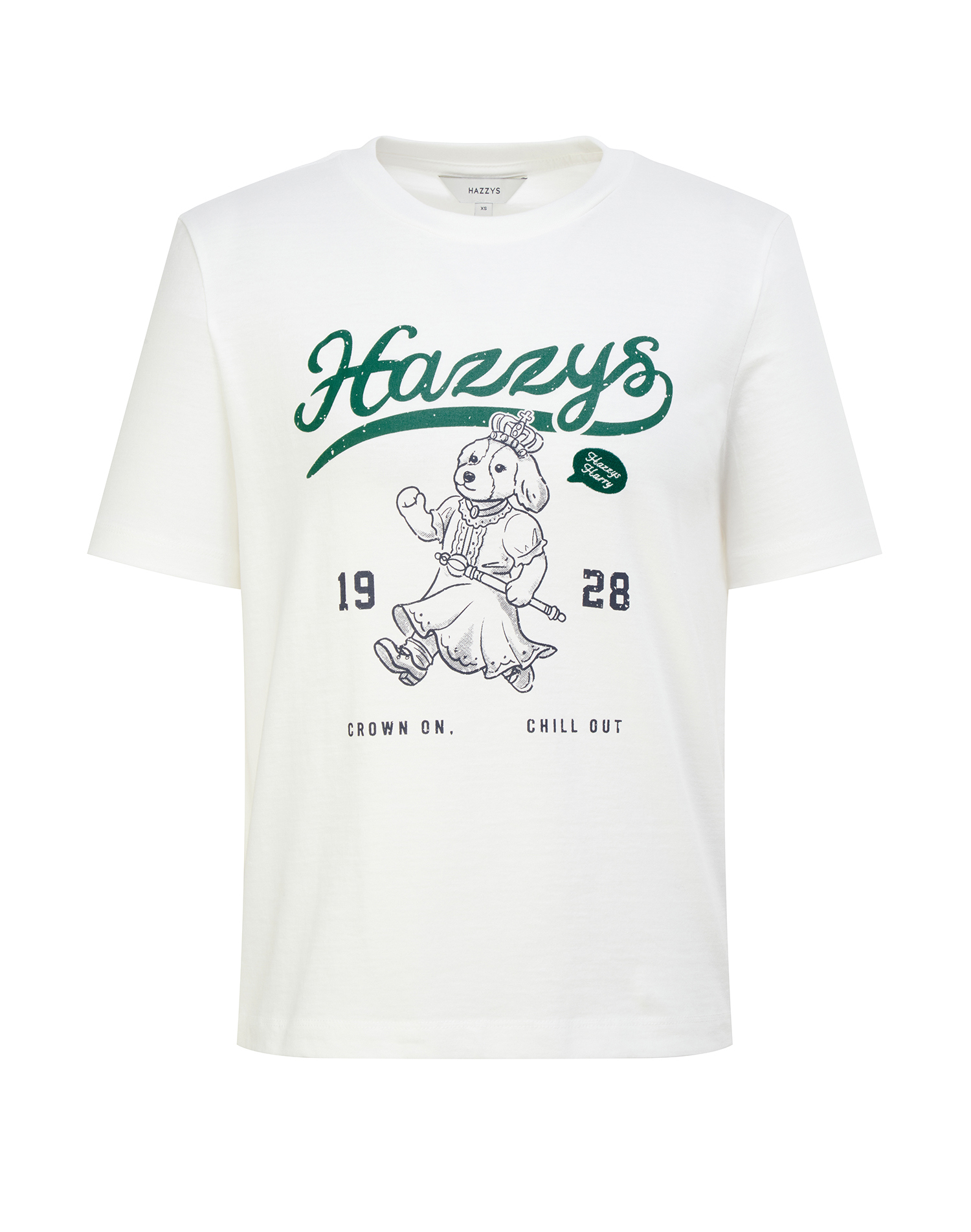 Хлопковая футболка с ярким фирменным принтом - основное изображение товара