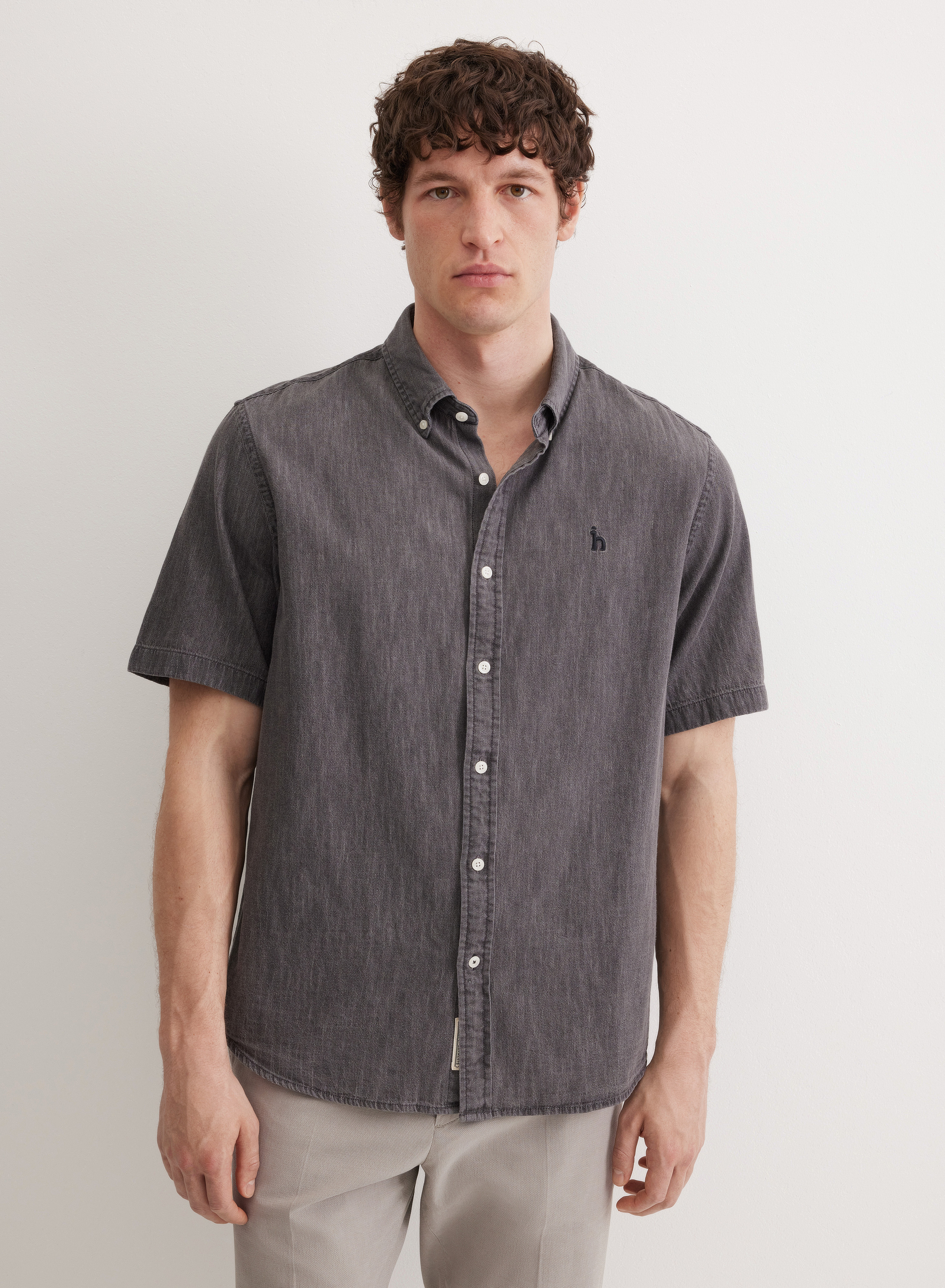 Рубашка с коротким рукавом  - основное изображение товара