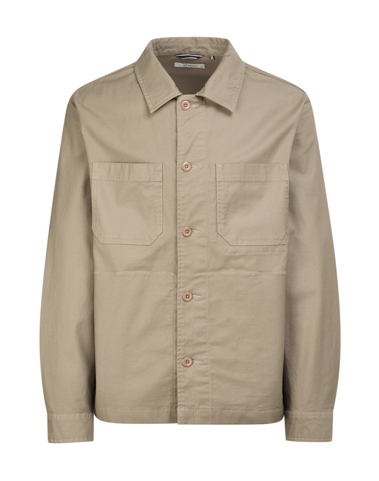 Базовая повседневная куртка с карманом - основное изображение товара